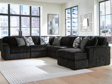 Load image into Gallery viewer, Midnight-Madness 6-Piece Sectional with Chaise
