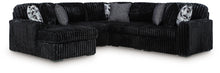 Load image into Gallery viewer, Midnight-Madness 6-Piece Sectional with Chaise
