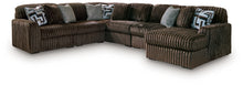 Load image into Gallery viewer, Midnight-Madness 6-Piece Sectional with Chaise
