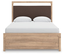 Load image into Gallery viewer, Kinlanni Queen Upholstered Platform Bed
