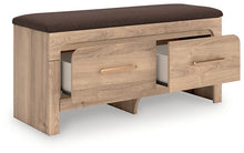 Load image into Gallery viewer, Kinlanni Bedroom UPH Storage Bench
