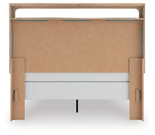 Load image into Gallery viewer, Kinlanni Queen Upholstered Panel Bed
