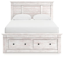 Load image into Gallery viewer, Makidern Queen Panel Storage Bed
