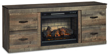 Load image into Gallery viewer, Trinell TV Stand with Electric Fireplace
