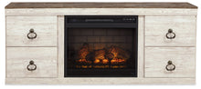 Load image into Gallery viewer, Willowton TV Stand with Electric Fireplace
