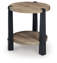 Load image into Gallery viewer, Ridgester Round End Table
