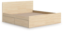 Load image into Gallery viewer, Onita Queen Panel Platform Bed with 2 Side Storage
