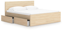 Load image into Gallery viewer, Onita Queen Panel Platform Bed with 2 Side Storage
