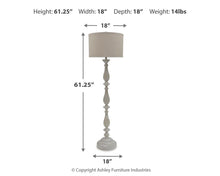 Load image into Gallery viewer, Bernadate Poly Floor Lamp (1/CN)
