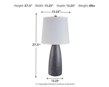 Load image into Gallery viewer, Shavontae Poly Table Lamp (2/CN)
