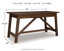Load image into Gallery viewer, Baldridge Home Office Large Leg Desk
