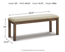 Load image into Gallery viewer, Moriville Upholstered Bench
