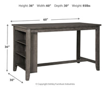 Load image into Gallery viewer, Caitbrook RECT Dining Room Counter Table
