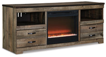 Load image into Gallery viewer, Trinell 63" TV Stand with Electric Fireplace
