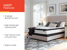 Load image into Gallery viewer, Chime 12 Inch Hybrid  Mattress

