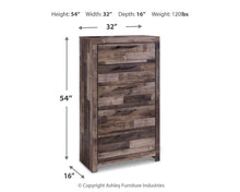 Load image into Gallery viewer, Derekson Five Drawer Chest
