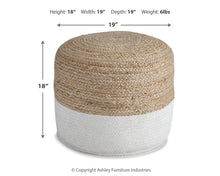 Load image into Gallery viewer, Sweed Valley Pouf
