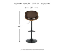 Load image into Gallery viewer, Bellatier Tall UPH Swivel Barstool(1/CN)
