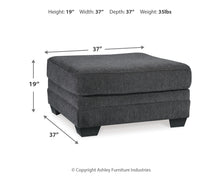 Load image into Gallery viewer, Tracling Oversized Accent Ottoman
