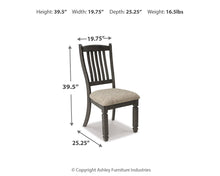 Load image into Gallery viewer, Tyler Creek Dining UPH Side Chair (2/CN)
