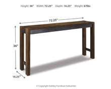 Load image into Gallery viewer, Torjin Long Counter Table
