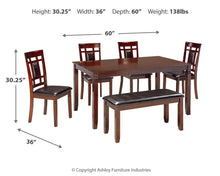 Load image into Gallery viewer, Bennox Dining Room Table Set (6/CN)
