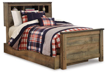 Load image into Gallery viewer, Trinell Twin Bookcase Bed with 1 Large Storage Drawer
