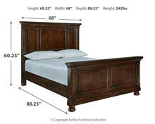 Load image into Gallery viewer, Porter Queen Panel Bed
