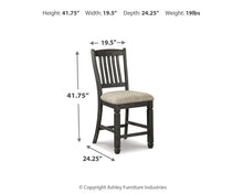 Load image into Gallery viewer, Tyler Creek Upholstered Barstool (2/CN)
