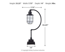 Load image into Gallery viewer, Jae Metal Desk Lamp (1/CN)
