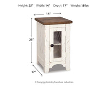 Load image into Gallery viewer, Wystfield Chair Side End Table
