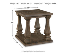 Load image into Gallery viewer, Johnelle Rectangular End Table
