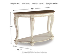 Load image into Gallery viewer, Realyn Sofa Table
