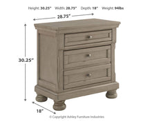 Load image into Gallery viewer, Lettner Two Drawer Night Stand
