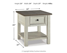 Load image into Gallery viewer, Bolanburg Rectangular End Table
