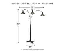 Load image into Gallery viewer, Sheriel Metal Arc Lamp (1/CN)
