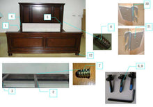 Load image into Gallery viewer, Porter California King Panel Bed
