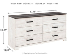 Load image into Gallery viewer, Shawburn Six Drawer Dresser
