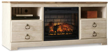 Load image into Gallery viewer, Willowton 64" TV Stand with Electric Fireplace
