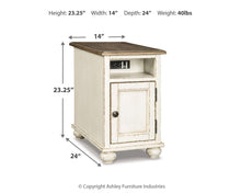 Load image into Gallery viewer, Realyn Chair Side End Table
