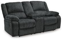 Load image into Gallery viewer, Draycoll DBL Rec Loveseat w/Console
