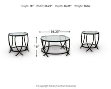 Load image into Gallery viewer, Tarrin Occasional Table Set (3/CN)
