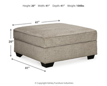 Load image into Gallery viewer, Bovarian Ottoman With Storage
