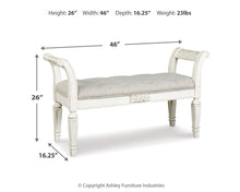 Load image into Gallery viewer, Realyn Accent Bench
