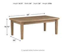 Load image into Gallery viewer, Gerianne Rectangular Cocktail Table
