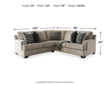 Load image into Gallery viewer, Bovarian 2-Piece Sectional

