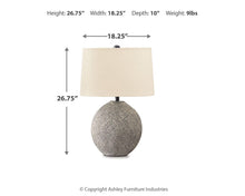 Load image into Gallery viewer, Harif Paper Table Lamp (1/CN)
