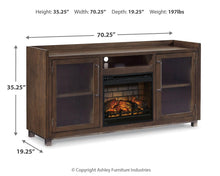 Load image into Gallery viewer, Starmore 70" TV Stand with Electric Fireplace

