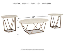 Load image into Gallery viewer, Tarica Occasional Table Set (3/CN)
