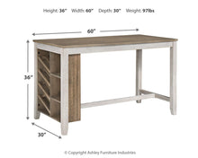 Load image into Gallery viewer, Skempton RECT Counter Table w/Storage
